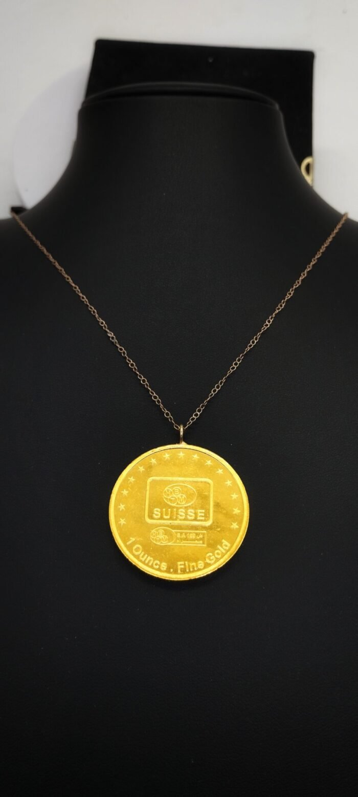 ⁦Biscuit One Ounce Gold 24 KT⁩ - الصورة ⁦4⁩