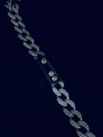 ⁦Diamond  Breacelets on 18 K White Gold⁩ - الصورة ⁦3⁩