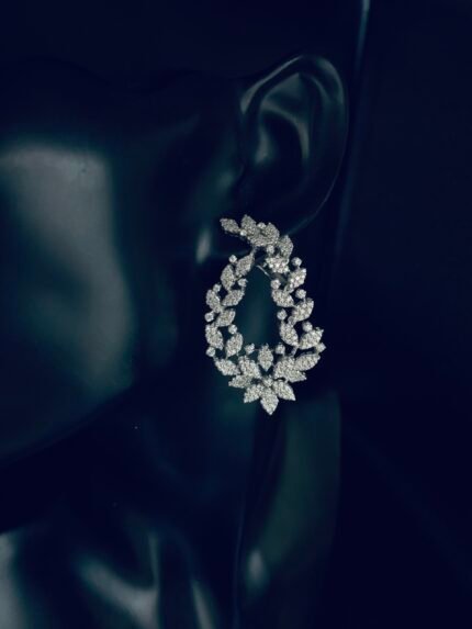 Diamond Earrings on White Gold 19.70