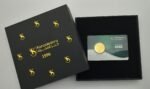 ⁦5 gram 24 karat National Day logo gold ingot⁩ - الصورة ⁦4⁩