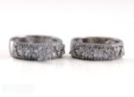 Diamond Ring Twins on 18 K White Gold - الصورة 3