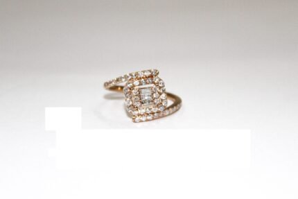 Diamond Ring on 18KT White Gold