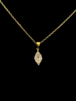 Diamond  Pandant  on 18 K Yellow Gold