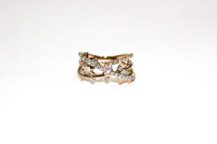 Diamond Ring on 18KT White Gold