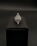 ⁦Diamond  Full Set  on 18 K White Gold⁩ - الصورة ⁦5⁩
